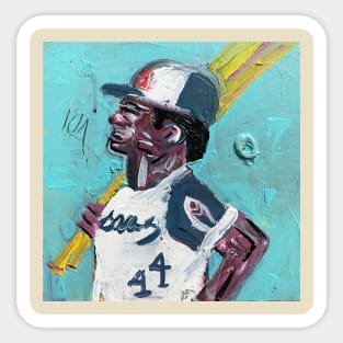 Hank Aaron Sticker